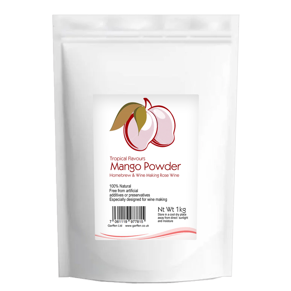 Mango powder for wine making_rose 1kg